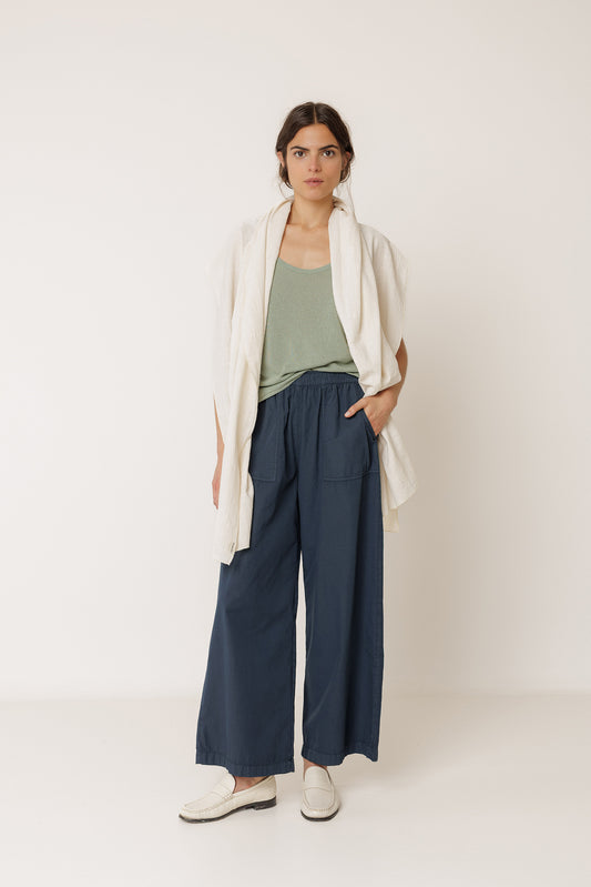 COTTON-TEXTURED SCARF 1