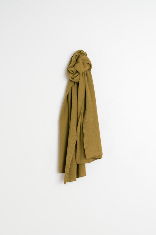 COTTON-TEXTURED SCARF 3