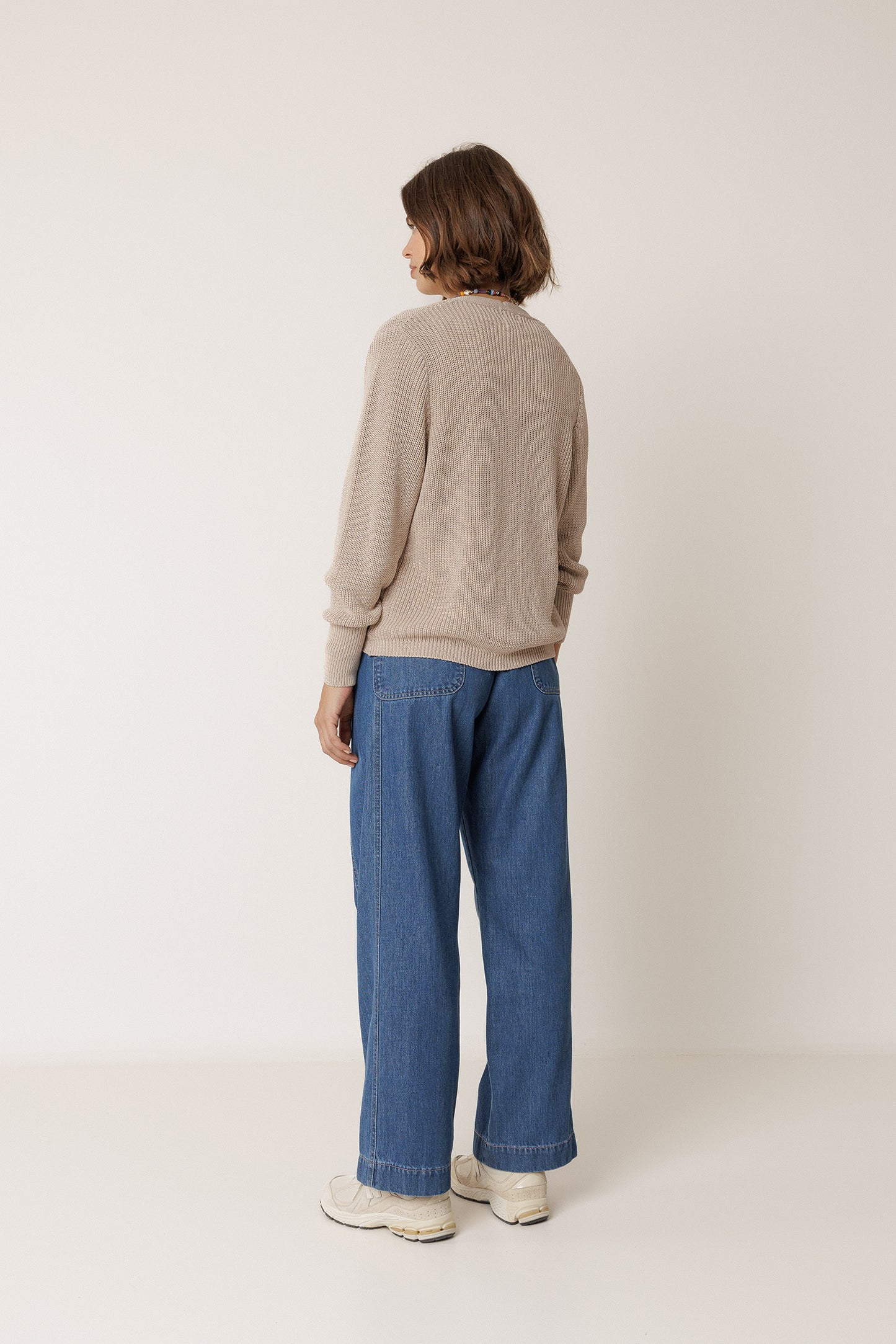 HALF-CARDIGAN JACKET