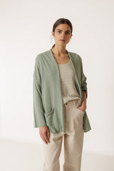 CHAQUETA TINTE EN PRENDA