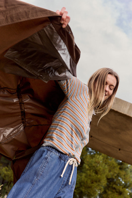 CHAQUETA PUNTO RAYAS 1