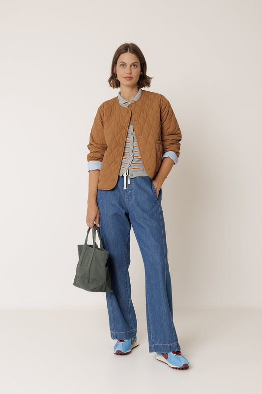 REVERSIBLE QUILTED COAT 4