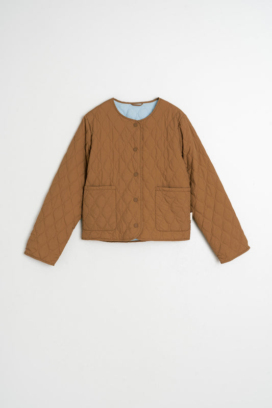 REVERSIBLE QUILTED COAT 7