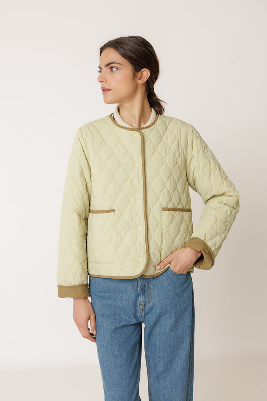 REVERSIBLE QUILTED COAT 3