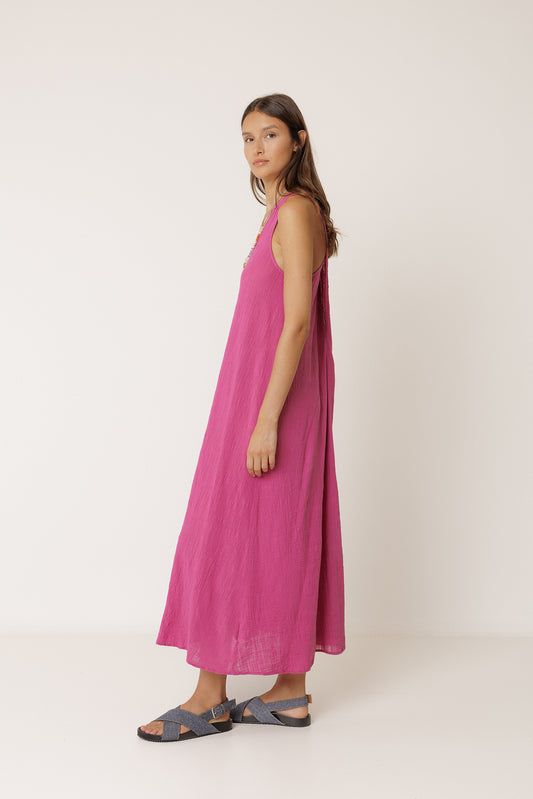 DENIM CROSSOVER SANDALS 3