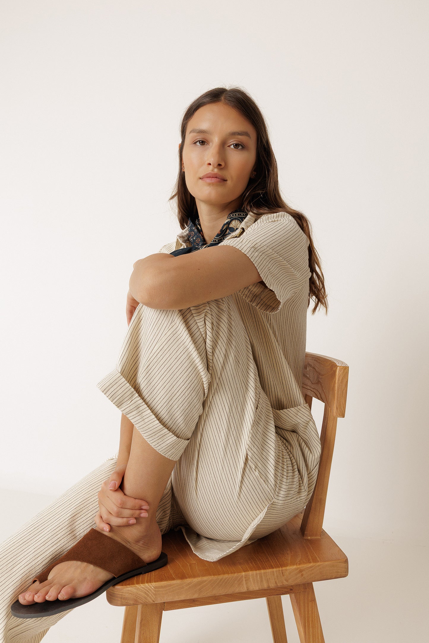 SUEDE LEATHER SANDALS