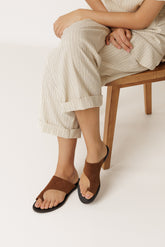 SUEDE LEATHER SANDALS