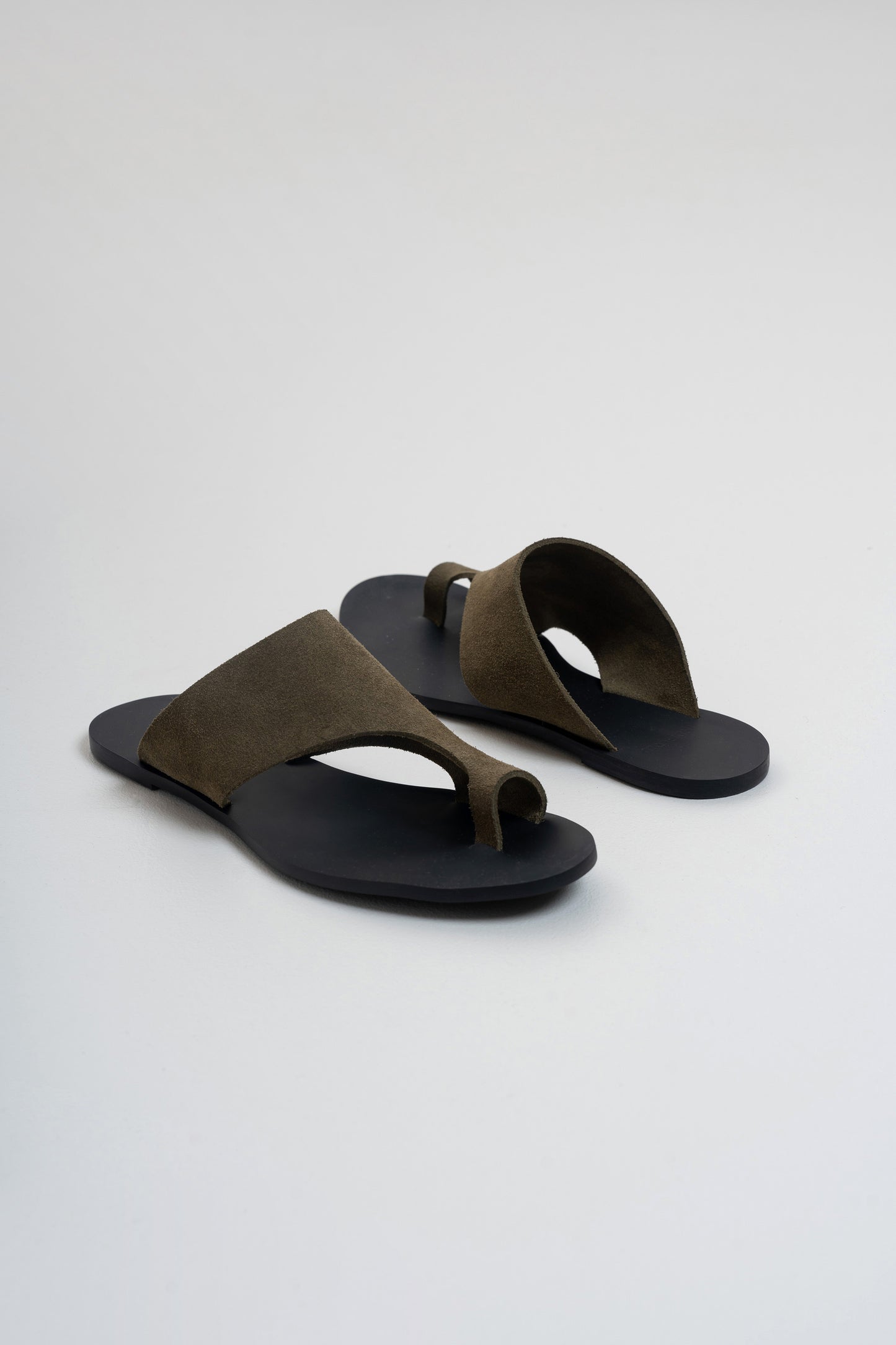 SUEDE LEATHER SANDALS