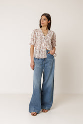 MICRO-RUFFLE SHIRT
