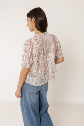 MICRO-RUFFLE SHIRT