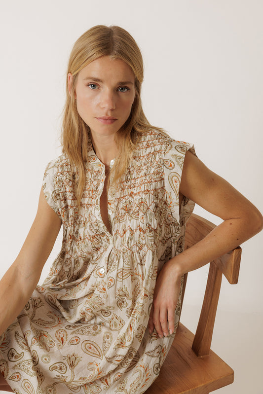 SHORT SMOCK DRESS | INDI&COLD SHORT SMOCK DRESS | INDI&COLD