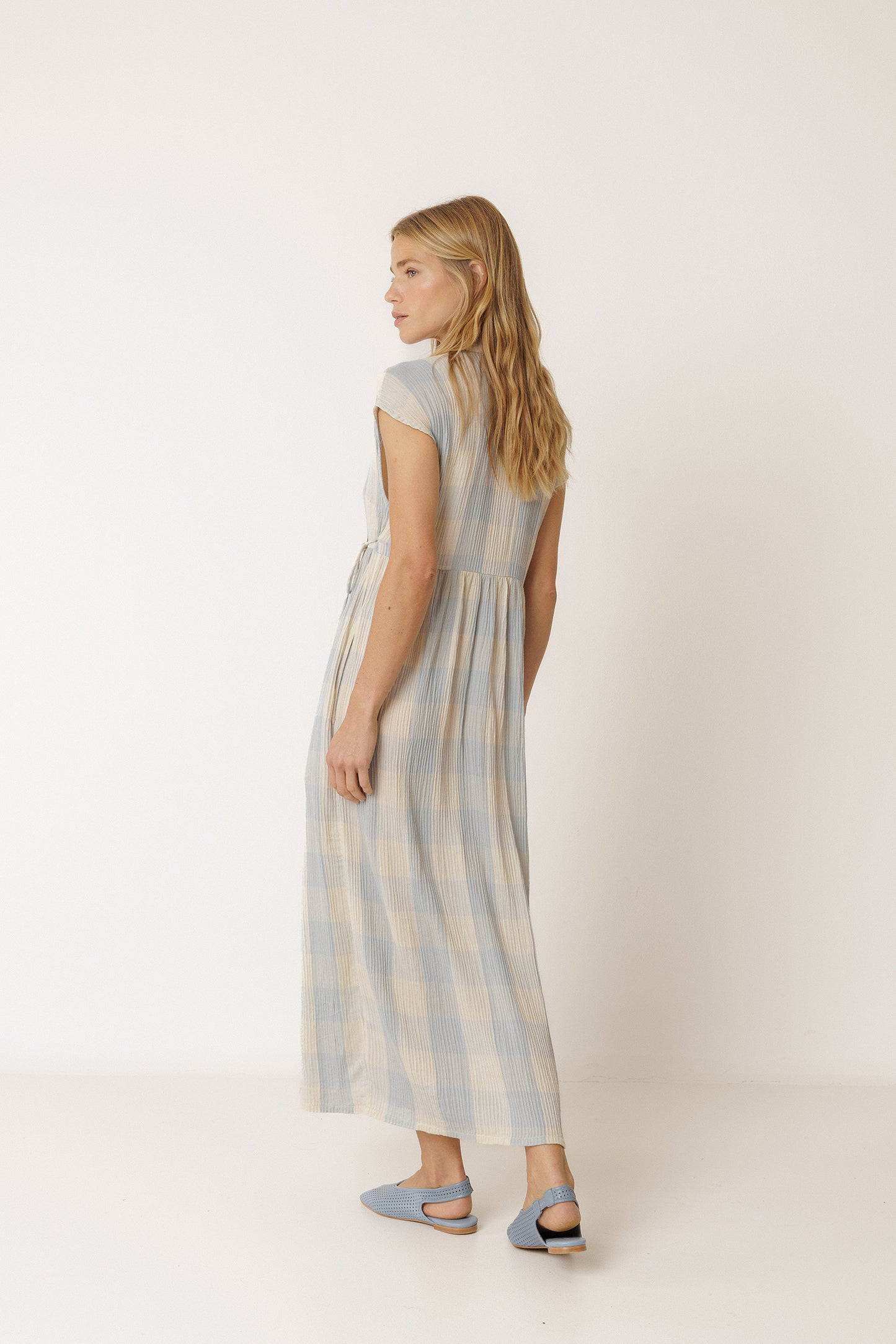 VESTIDO CRUZADO VICHY