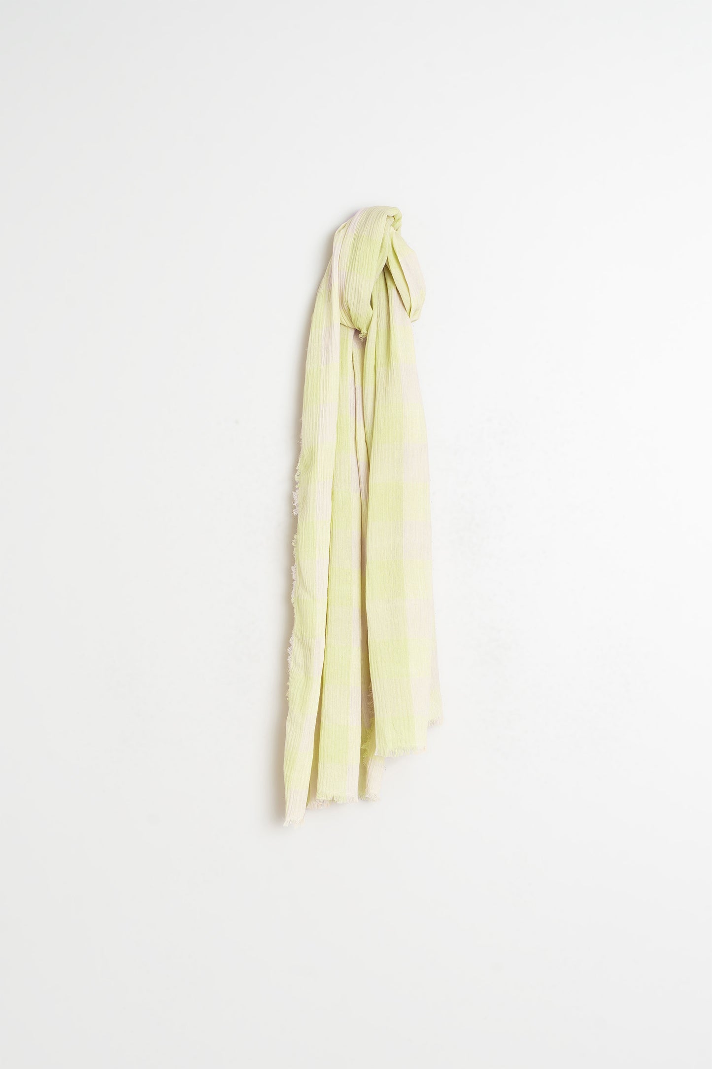 GINGHAM-CHECK HANDKERCHIEF