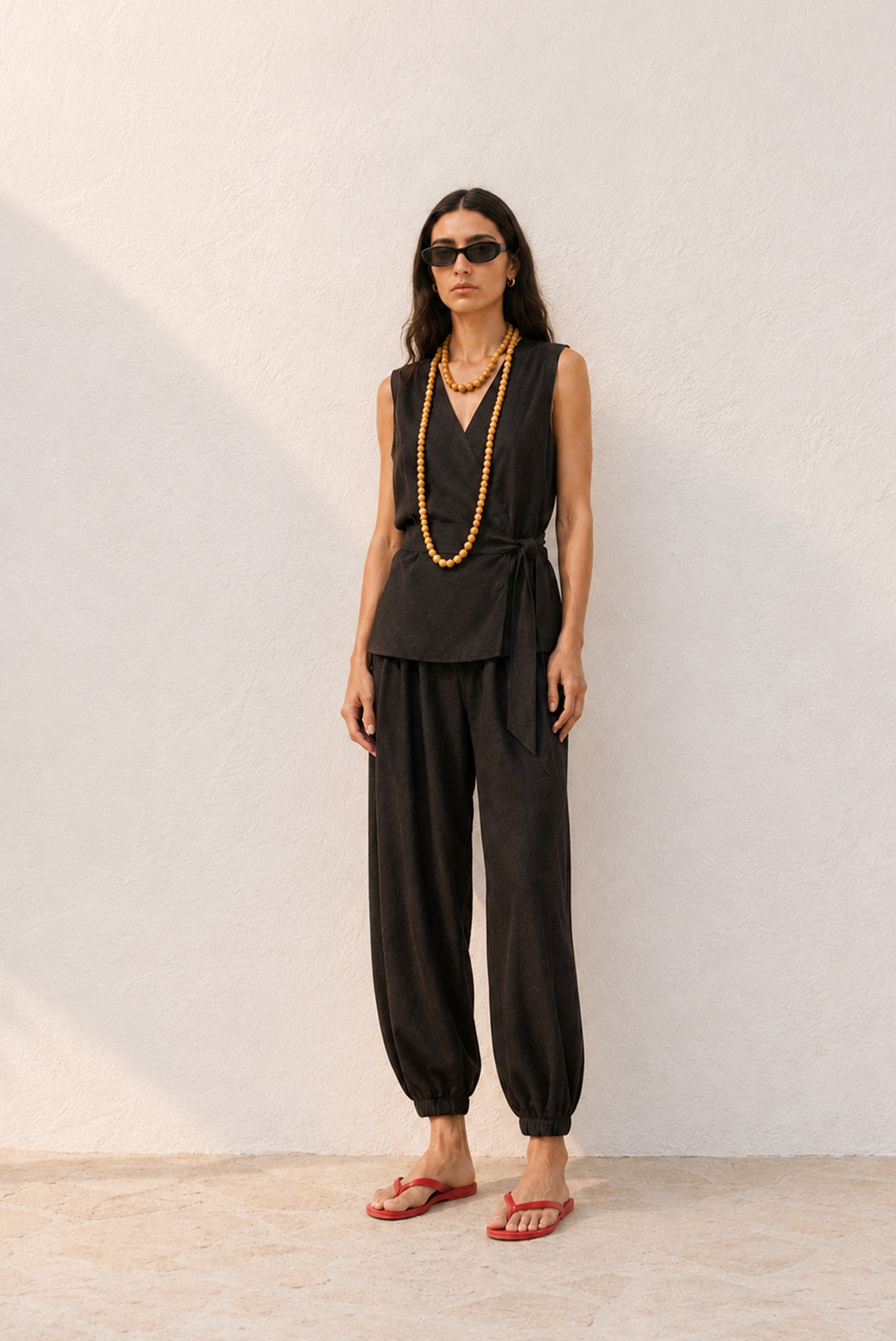 [CL] SATIN BALLOON PANTS