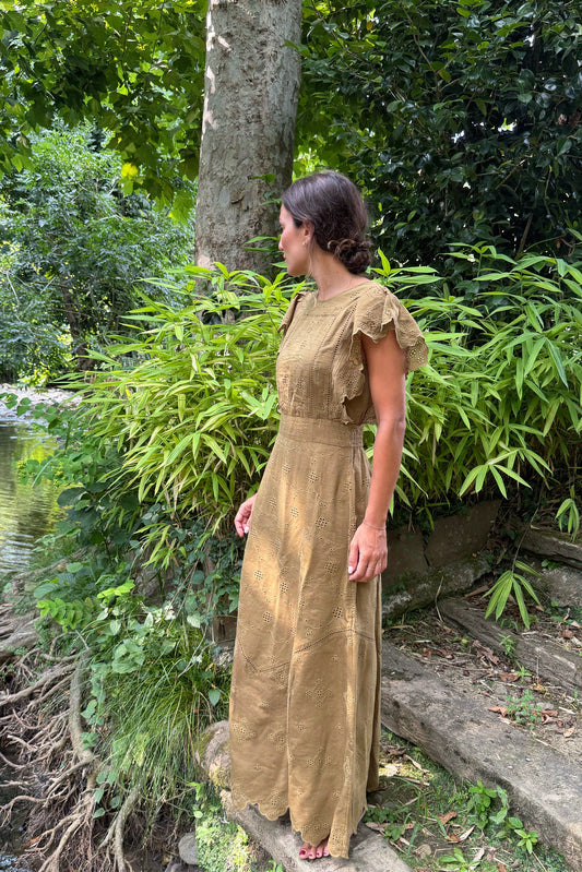 MAXI VESTIDO BORDADO SUIZO 1