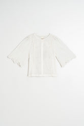 CAMISA BOX BORDADO SUIZO