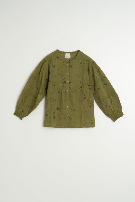 CHEMISE EN BRODERIE SUISSE 6