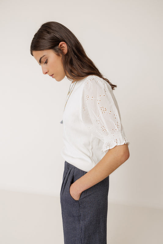 BALLOON-SLEEVE TEE 3