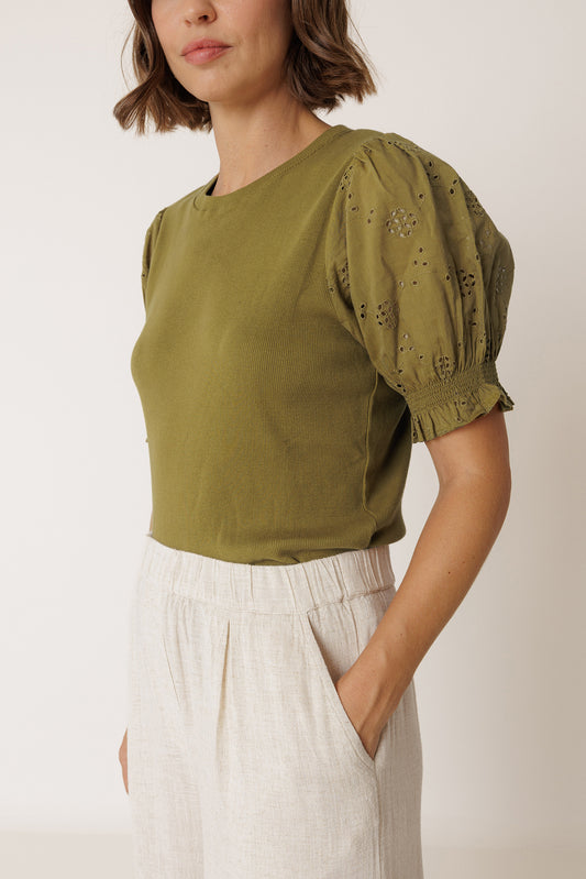 BALLOON-SLEEVE TEE 2