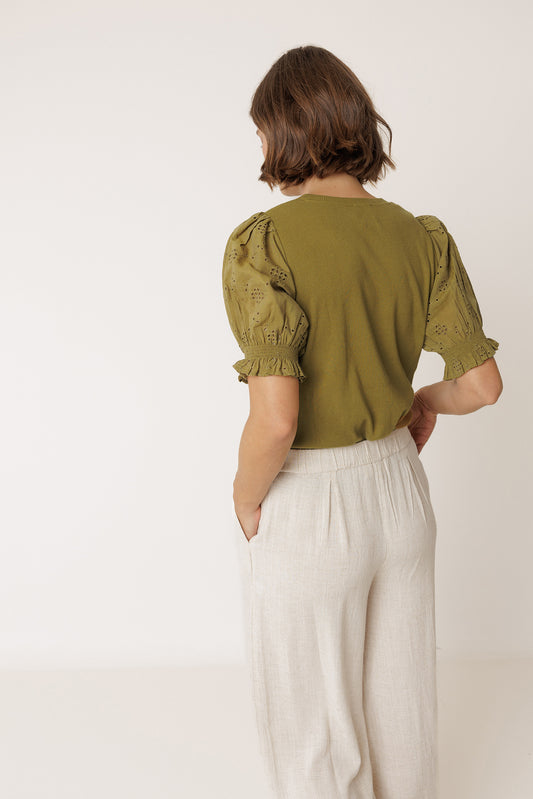 BALLOON-SLEEVE TEE 3