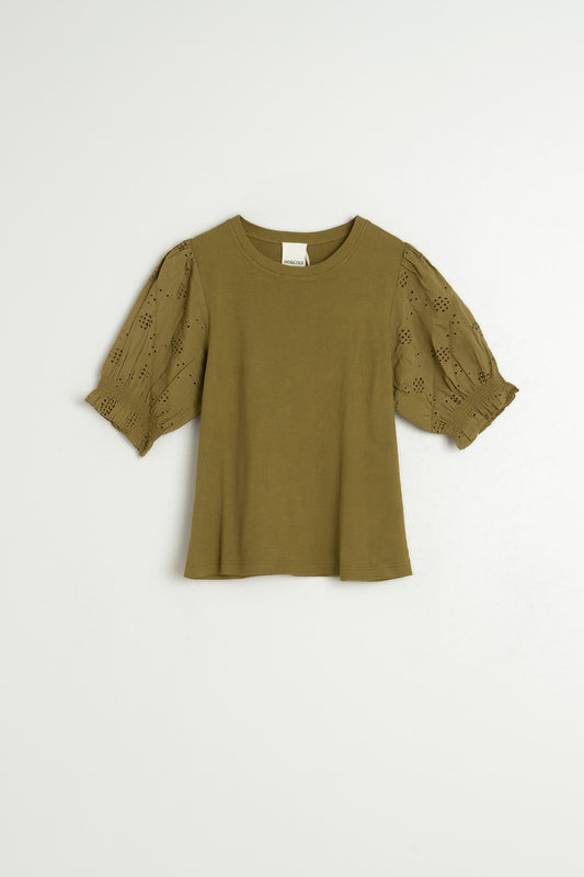 BALLOON-SLEEVE TEE 4