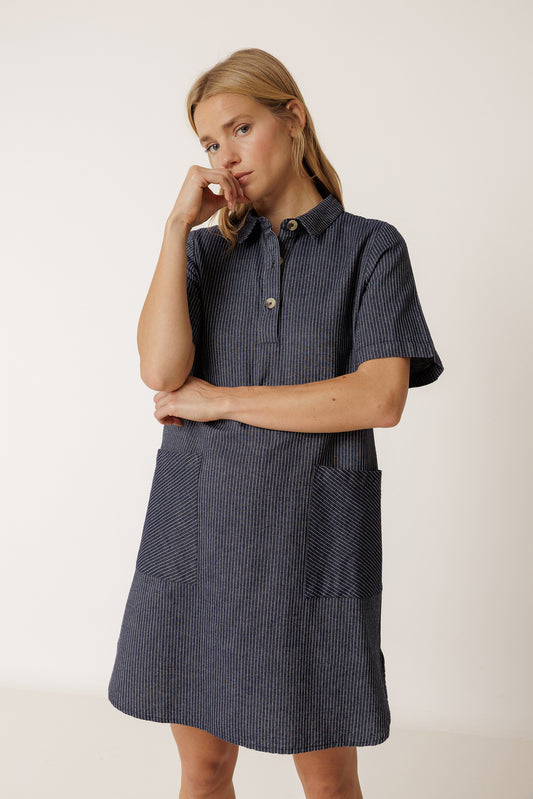 POLO-COLLAR DRESS 1