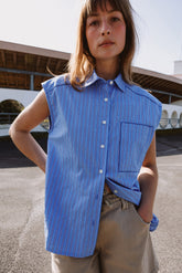 OVERSIZED POPLIN SHIRT