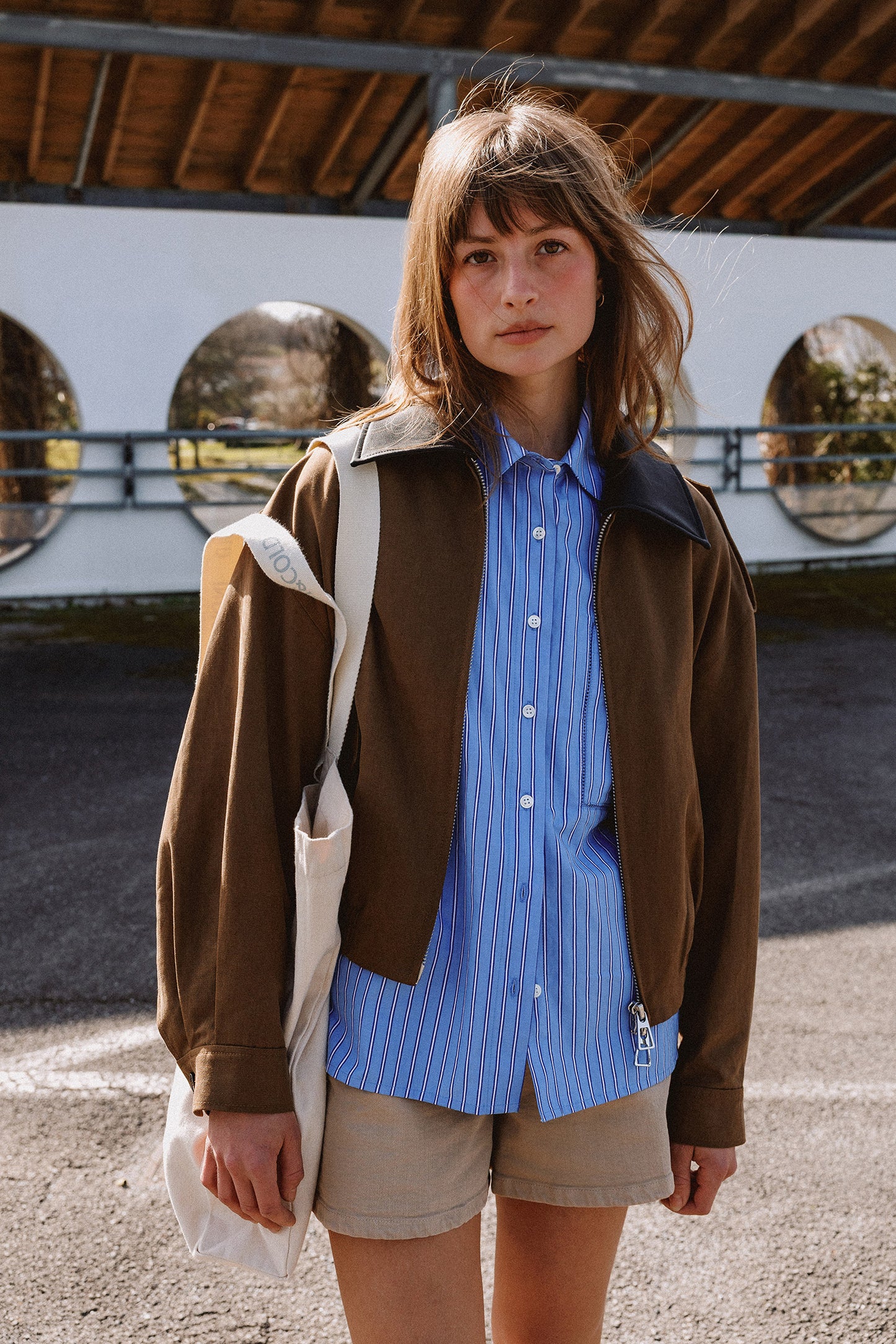 OVERSIZED POPLIN SHIRT
