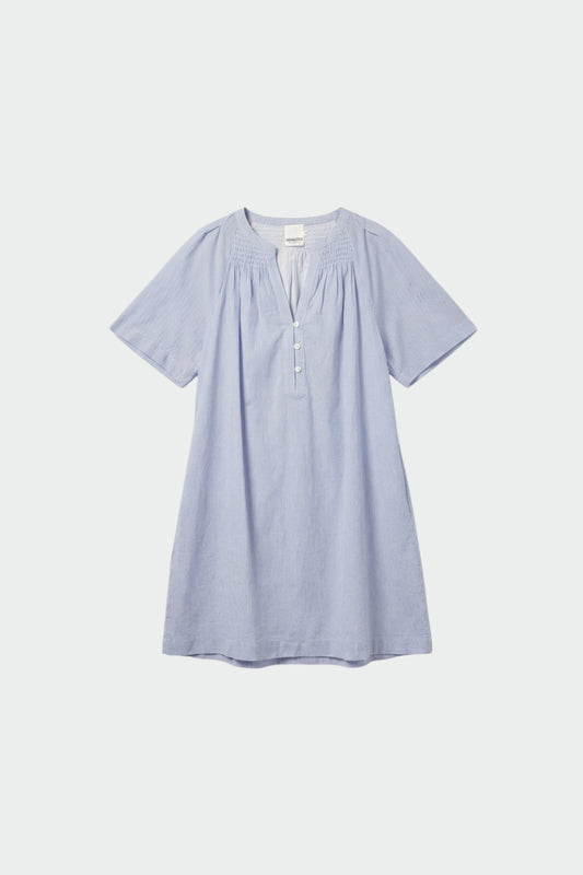 SHORT PINSTRIPED DRESS 4