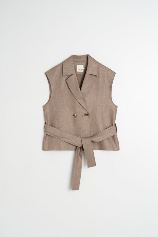 LINEN VEST 5