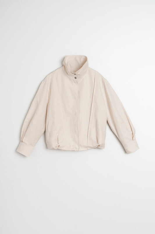 COTTON LINEN BOMBER 5