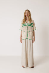 RETRO CROCHET SHIRT