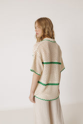 RETRO CROCHET SHIRT