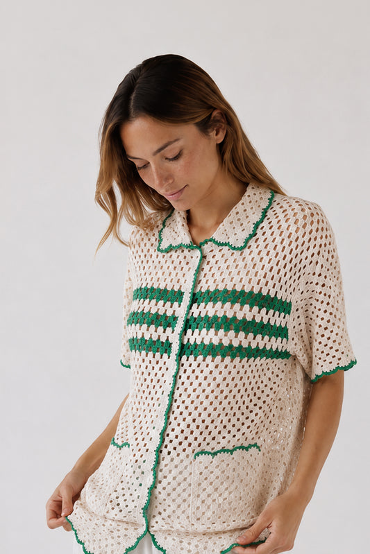 RETRO CROCHET SHIRT 4