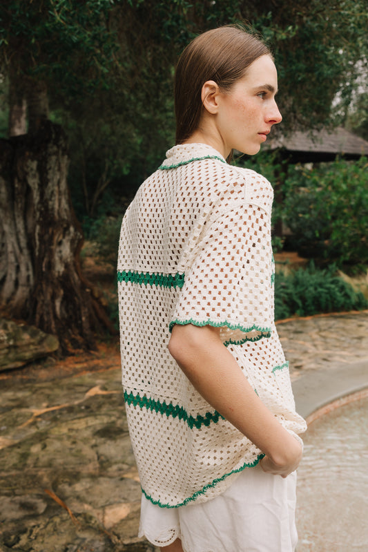RETRO CROCHET SHIRT 6
