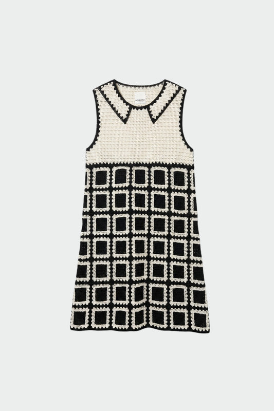 CROCHET MINI DRESS 5