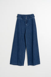 WIDE-LEG DENIM PANT