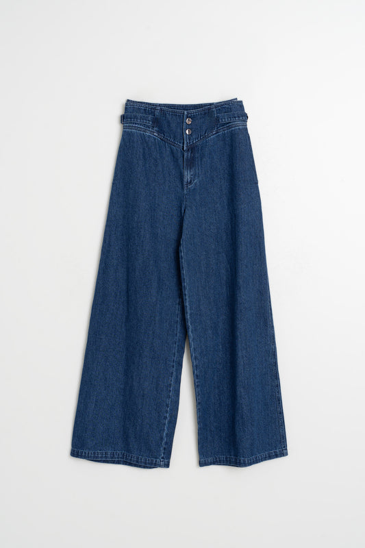 WIDE-LEG DENIM PANT 5