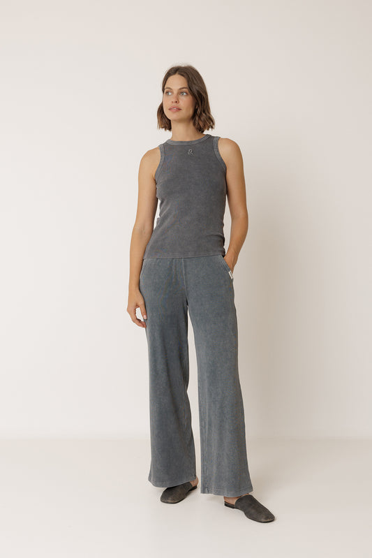 WIDE RIBBED PANT 4