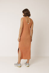 COTTON MAXI DRESS