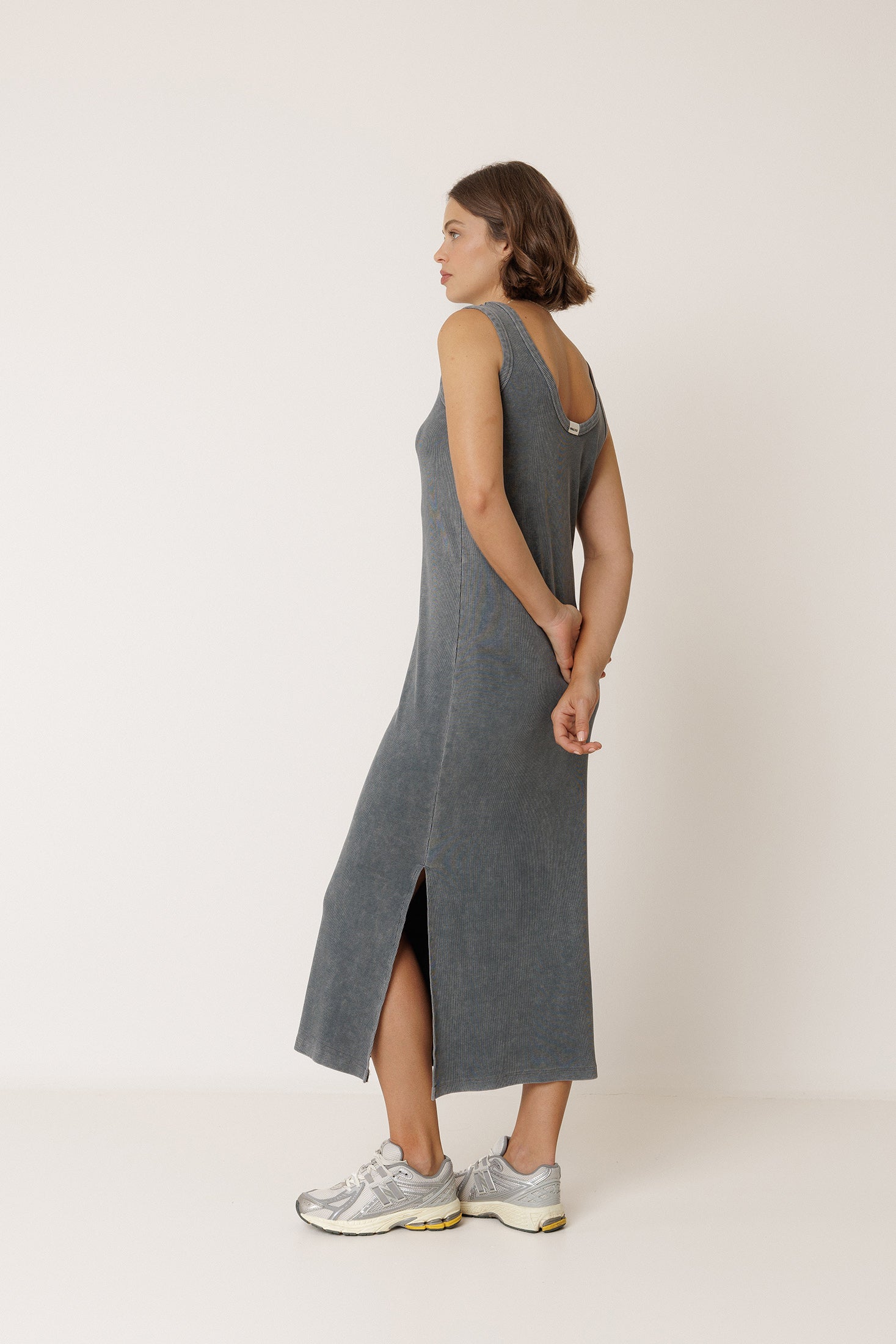 COTTON MAXI DRESS | INDI&COLD