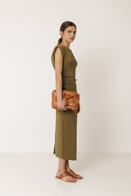 VESTIDO AJUSTADO PLIEGUES 3