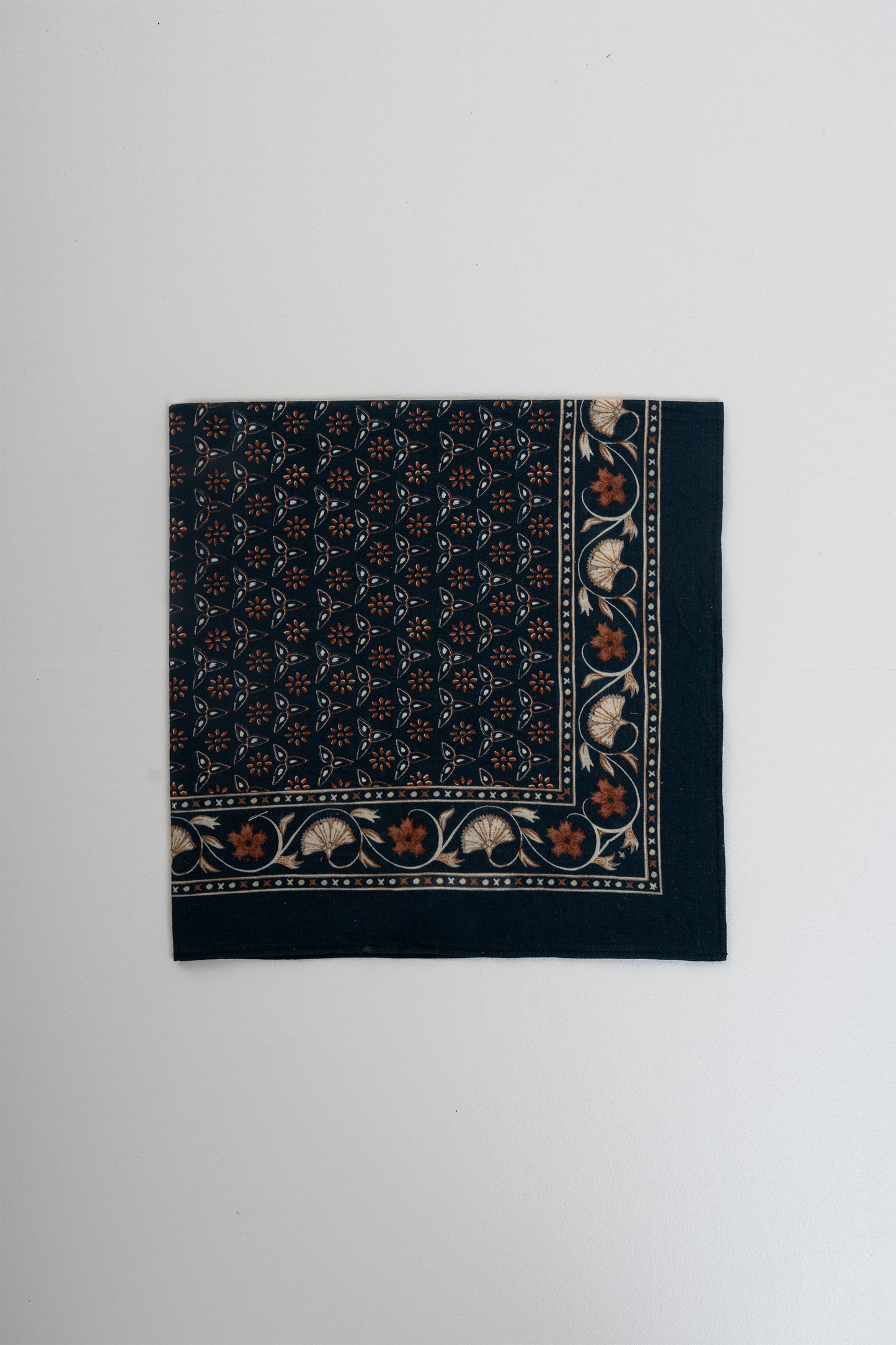 BLOCK-PRINT HANDKERCHIEF