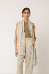 ETHNIC-PRINT SCARF
