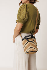 MINI SAC BOMBONNIÈRE RAPHIA