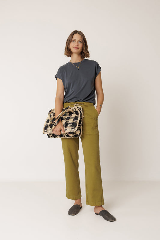 RAFFIA SHOPPER BAG 2