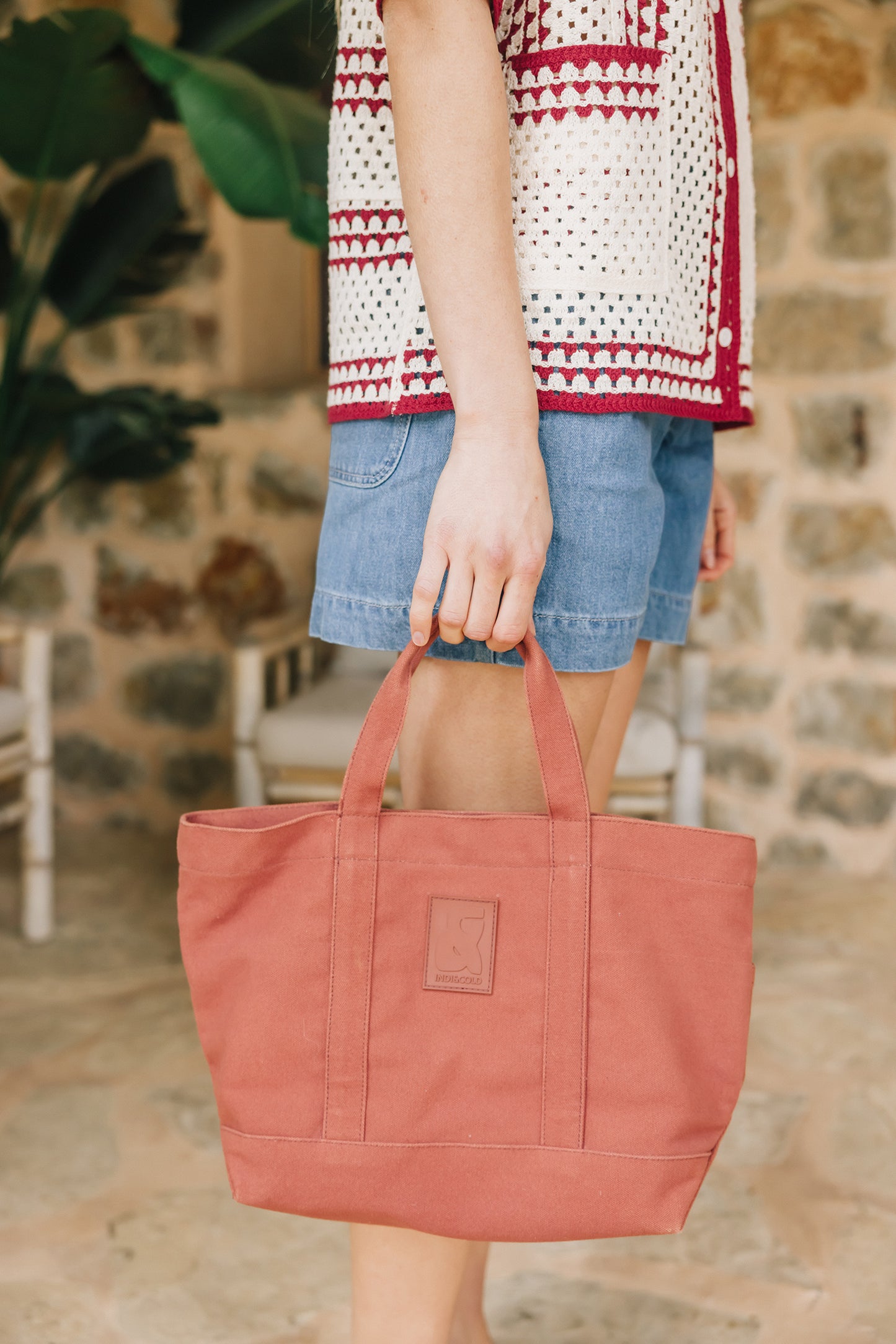 COTTON SHOPPER BAG