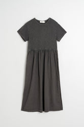 VESTIDO MIDI COMBINADO