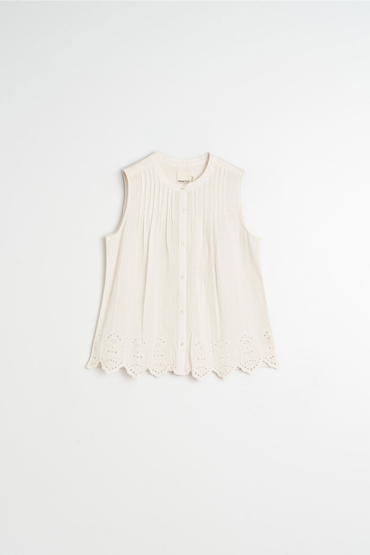 COMBINATION EMBROIDERED TEE