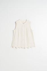 CAMISETA COMBINADA BORDADA